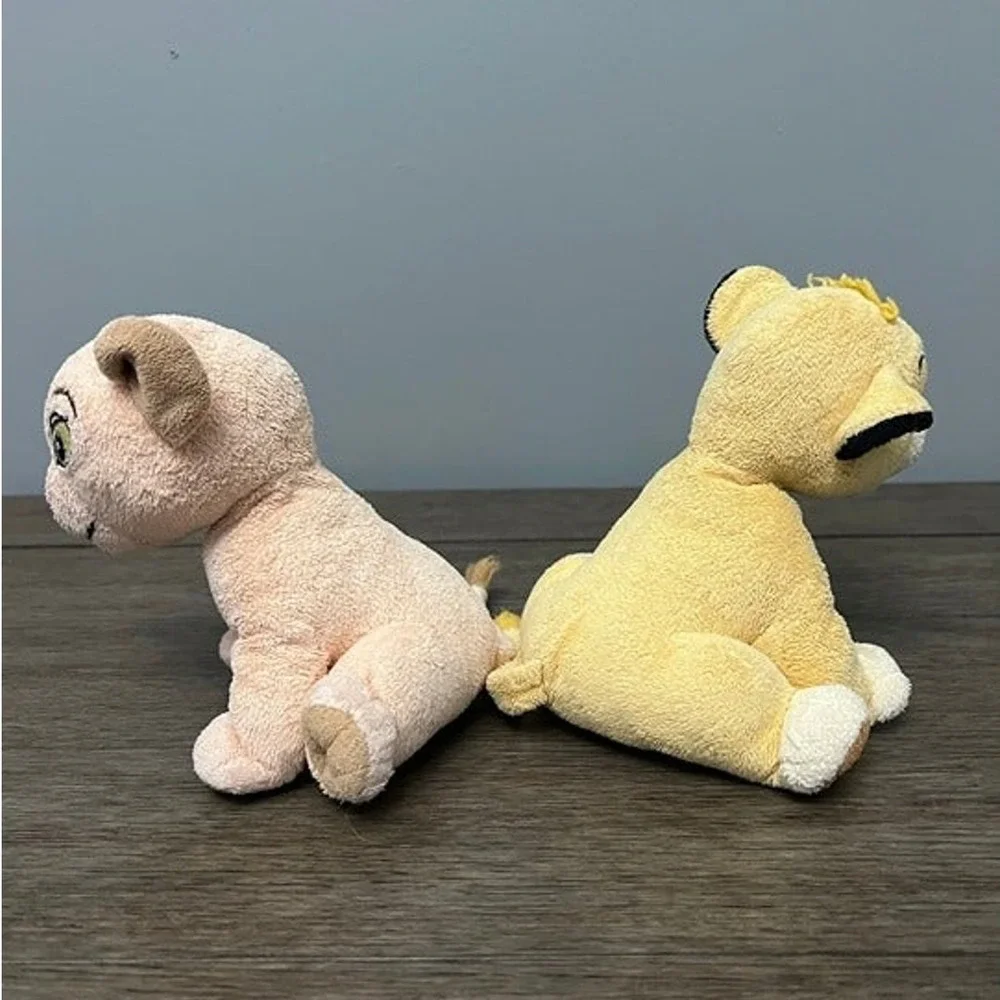 Disney Lion King Simba‎ Nala Plush Set Stuffed Animal Toy